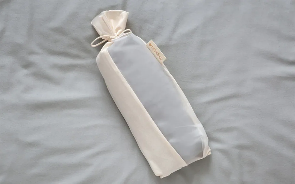 Nobodinoz Spannbettlaken, Bettlaken Babybett - Tibet, Soft blau