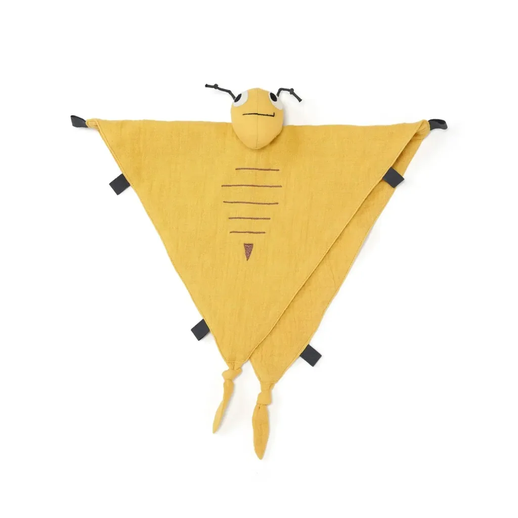 Kids Concept Schmusetuch Biene