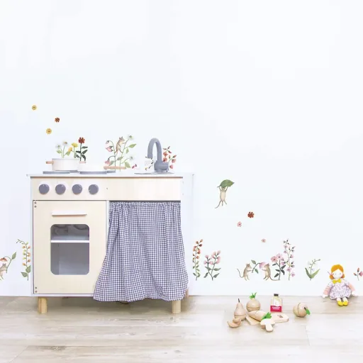 Lilipinso Wandsticker A3 buntes Blumensortiment
