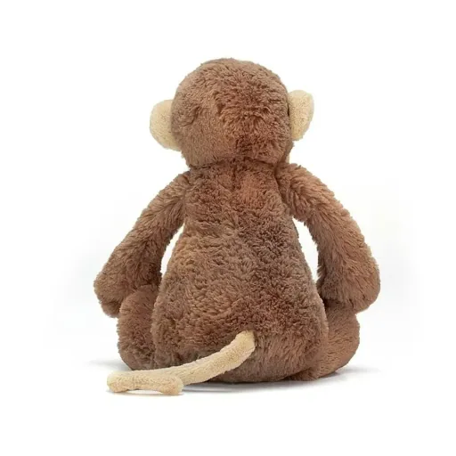 Jellycat Kuscheltier, Plüschtier, Stofftier - Bashful Monkey, 18 x 9 cm