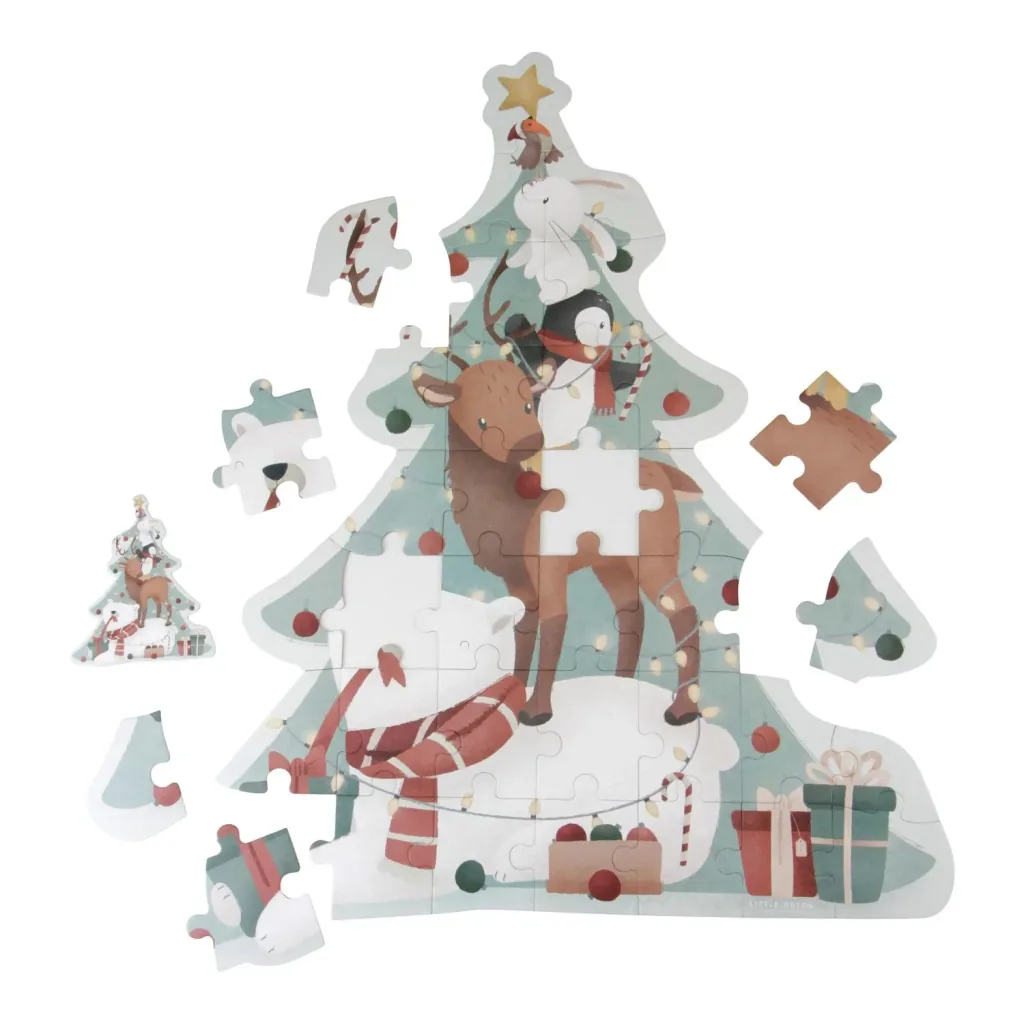 Little Dutch Weihnachtspuzzle XL
