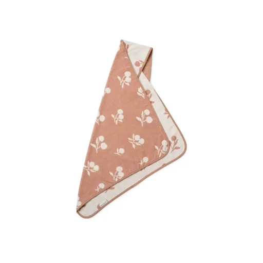 Liewood Baby Kapuzenhandtuch, Babyhandtuch mit Kapuze - Alba, Bio-Baumwolle, Gestreift & Extra Saugfähig