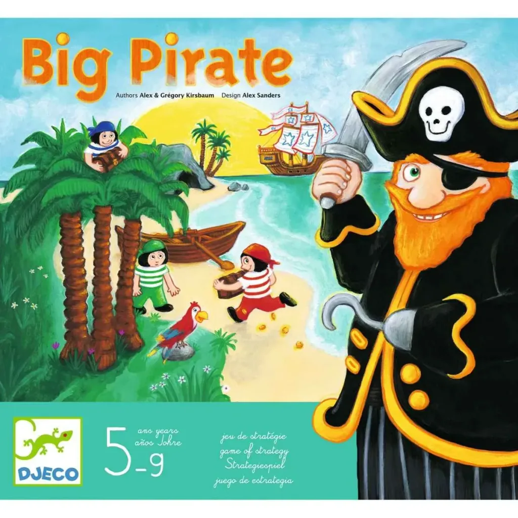 Djeco Brettspiele, Strategiespiel - Big pirate