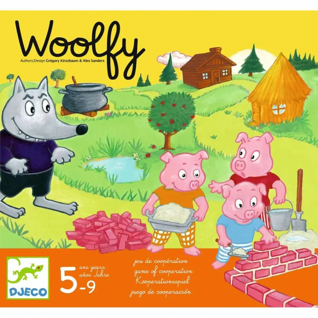 Djeco Brettspiele, Kooperationsspiel - Woolfy