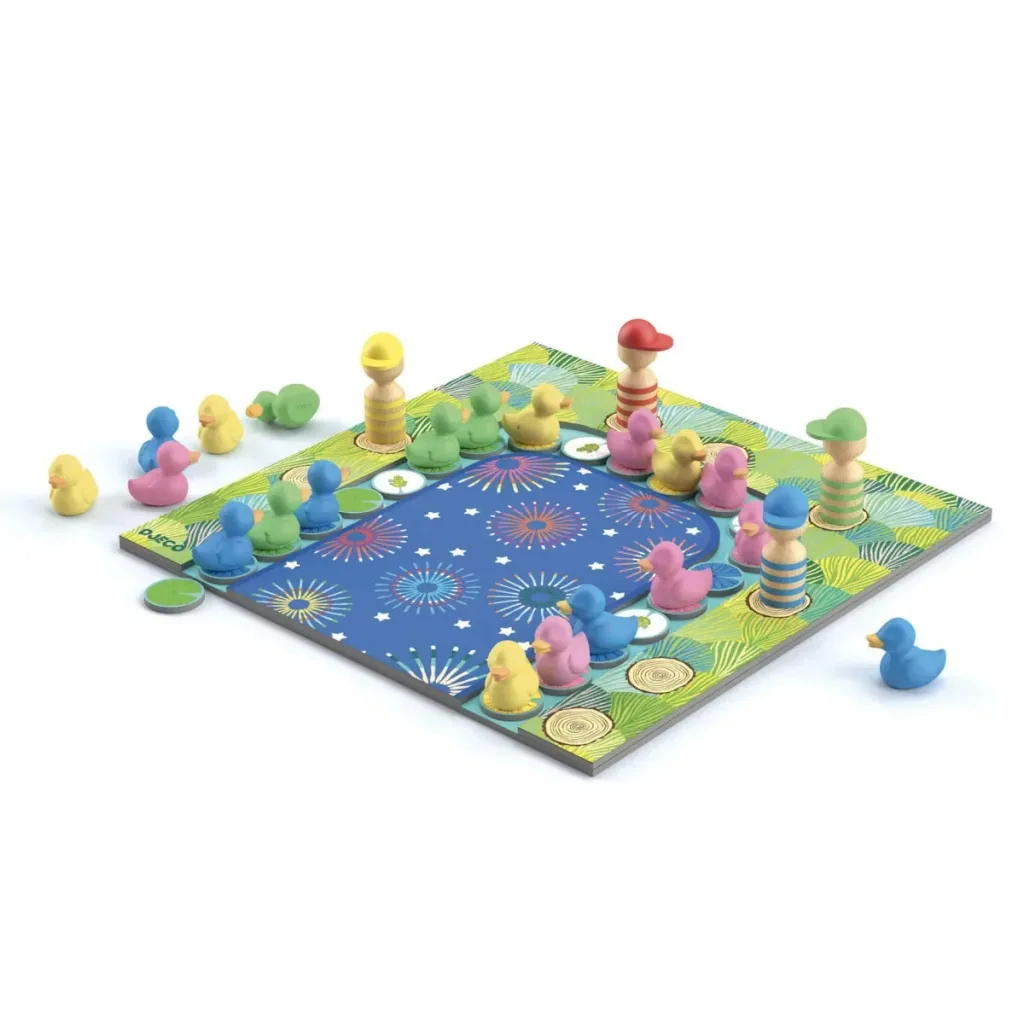 Djeco Brettspiele, Strategiespiel, Koordinationsspiel - Lucky Ducky