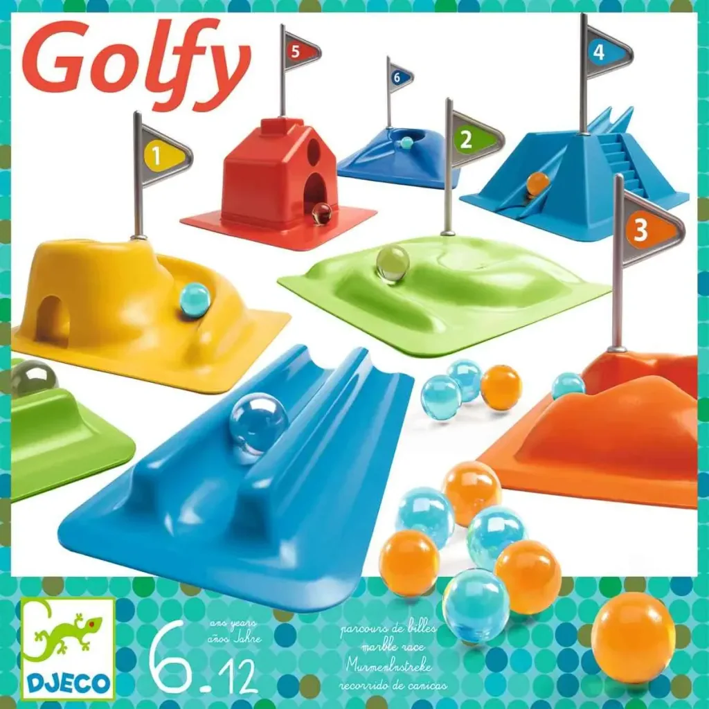 Djeco Motorikspielzeug, Motorikspiele - Golfy