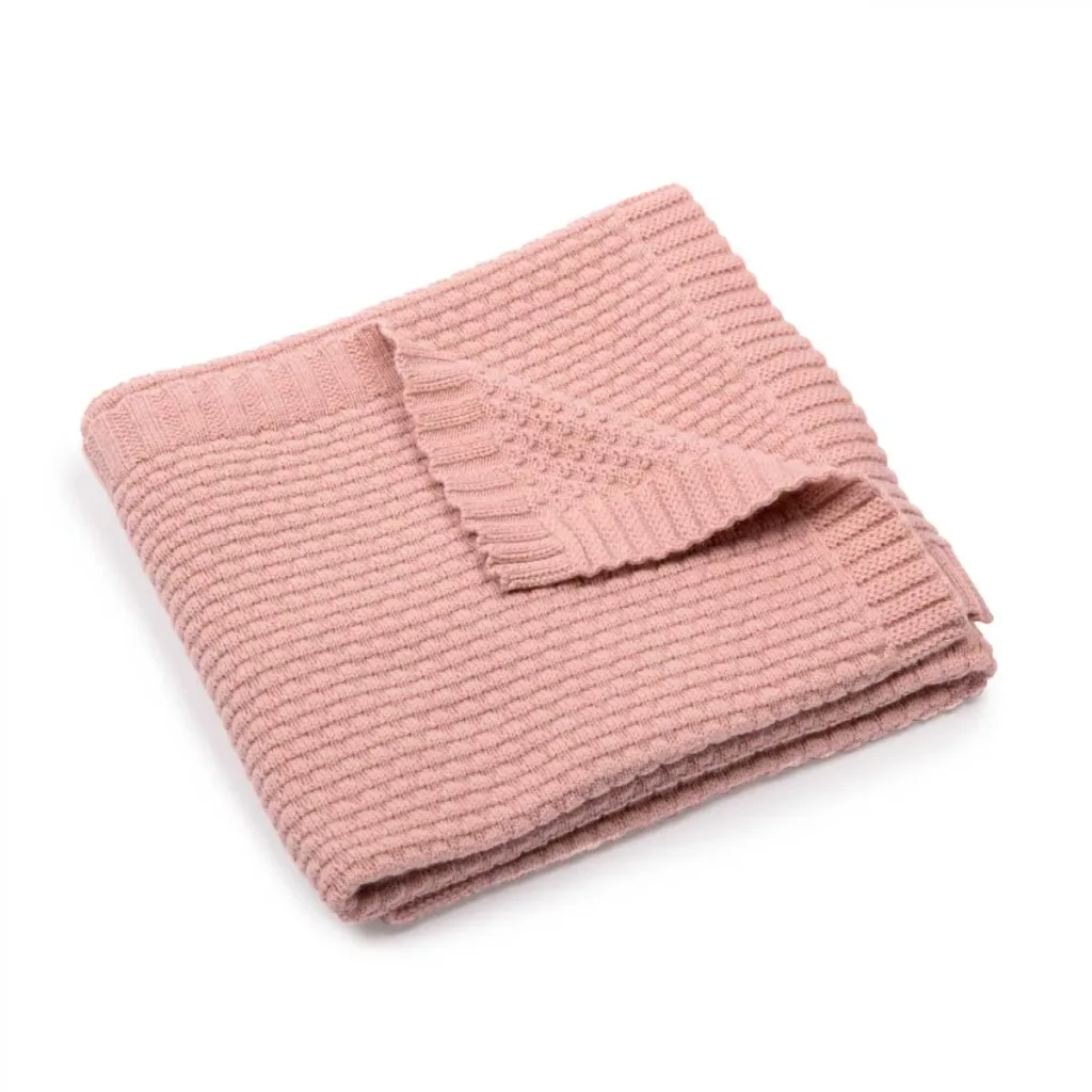 Moulin Roty Decke - Mischwolle, rosa