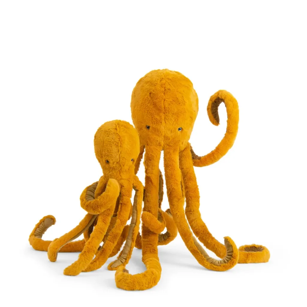 Moulin Roty Kuscheltier, Plüschtier, Stofftier - Großer Oktopus