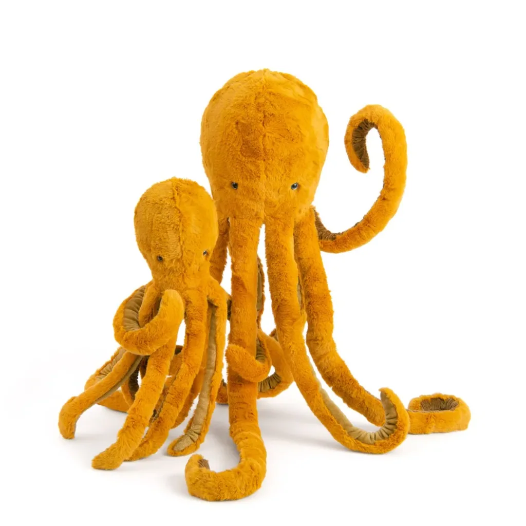 Moulin Roty Kuscheltier, Plüschtier, Stofftier - Großer Oktopus