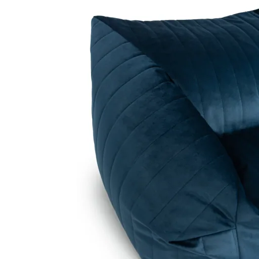 Nobodinoz Sitzsack "Chelsea" Samt nachtblau