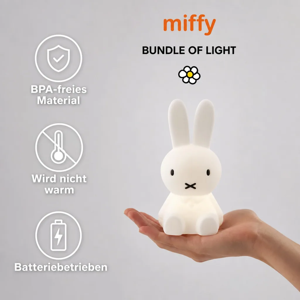 Miffy Mini Nachtlicht "Bundle of Lights" von Mr Maria