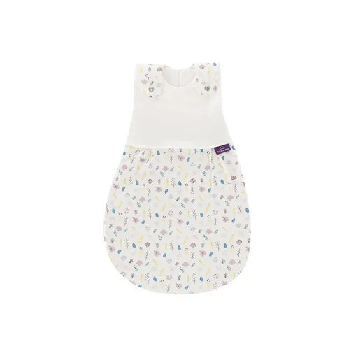 Träumeland Liebmich Baby Schlafsack, Schlummersack, Innenschlafsack 3tlg. Set - Blumig, Grösse: 80/86