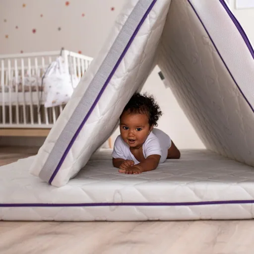 Träumeland Babymatratze, Kindermatratze,Matratze Sternschnuppe, 0 - 4 Jahre, Größe: 70 x 140 cm