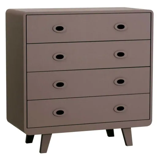 Laurette Kommode Toi & Moi, Farbe: grau