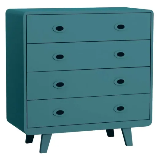 Laurette Kommode Toi & Moi, Farbe: grau
