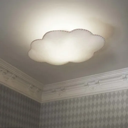 Buokids Deckenlampe Nube gross, Farbe der Naht: grau