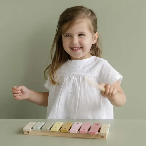 Little Dutch Kinder Xylophon rosa