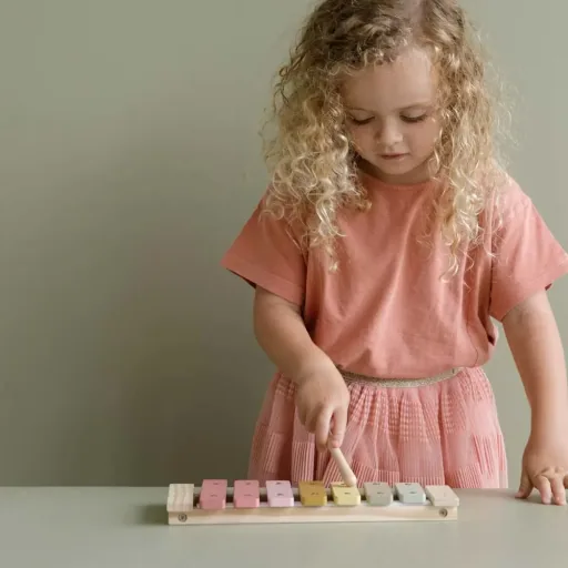Little Dutch Kinder Xylophon rosa