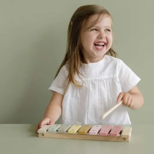 Little Dutch Kinder Xylophon rosa