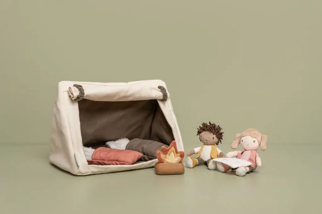 Little Dutch Puppen Camping Spielset - Jake und Anna