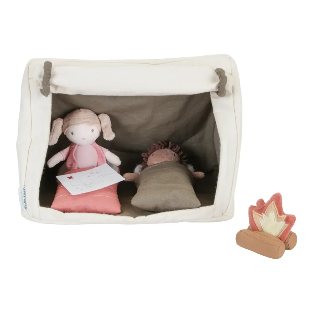 Little Dutch Puppen Camping Spielset - Jake und Anna