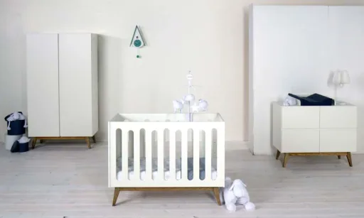 Quax Babybett Trendy weiss 60 x 120