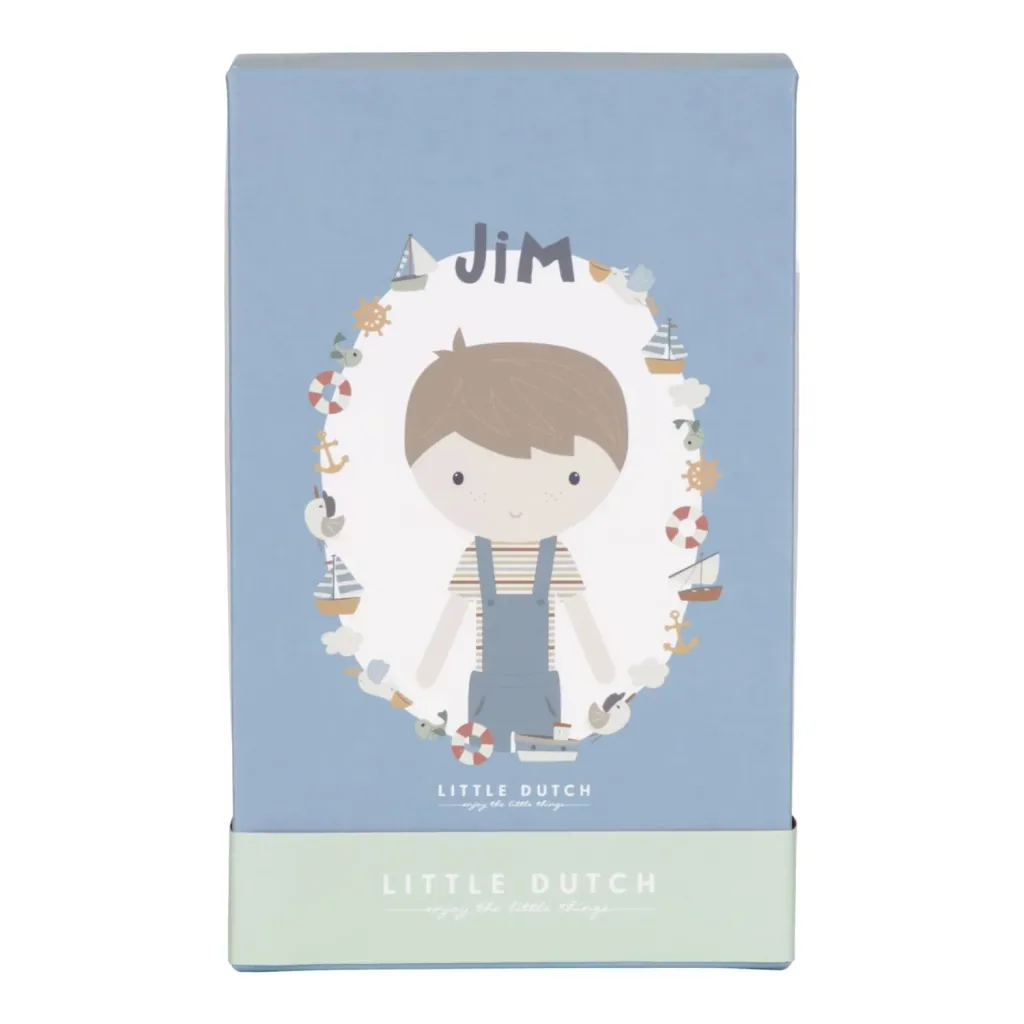 Little Dutch Stoffpuppe, Kuschelpuppe - Jim, 35 cm