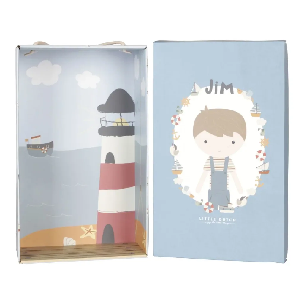 Little Dutch Stoffpuppe, Kuschelpuppe - Jim, 50 cm