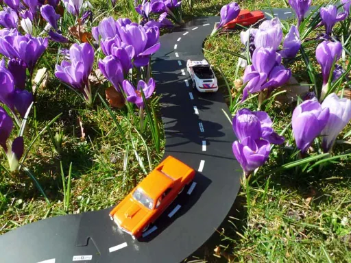 Way to Play Spielstrasse Set Autobahn