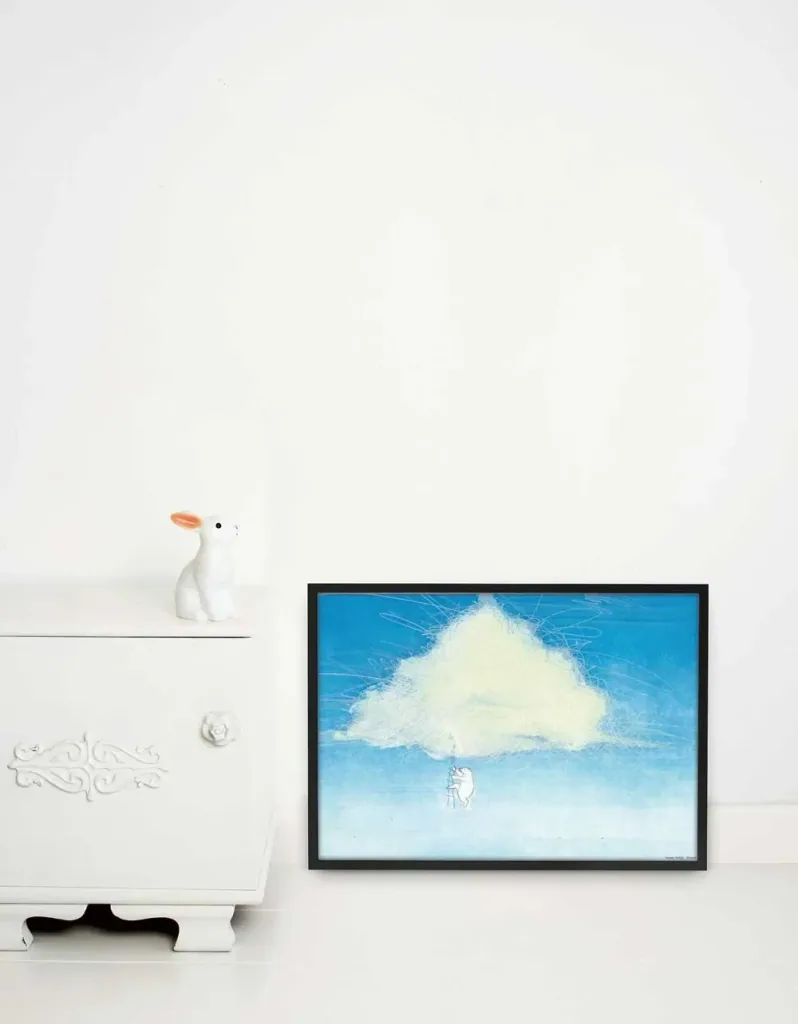 Kek Amsterdam Kinderposter Eisbär & Wolke
