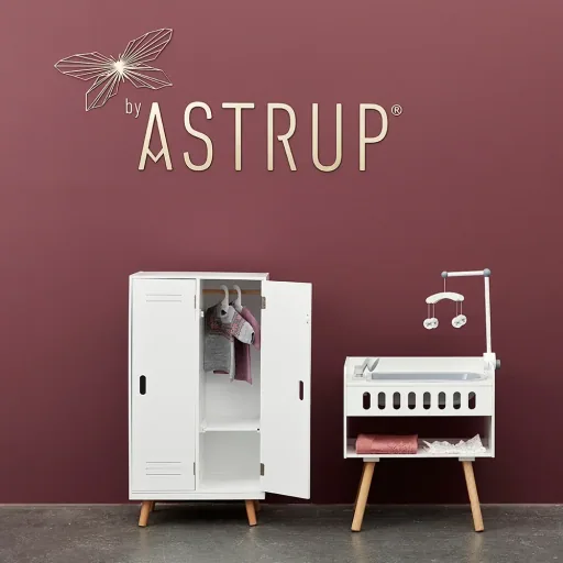 by Astrup Puppen Wickeltisch 2 in 1