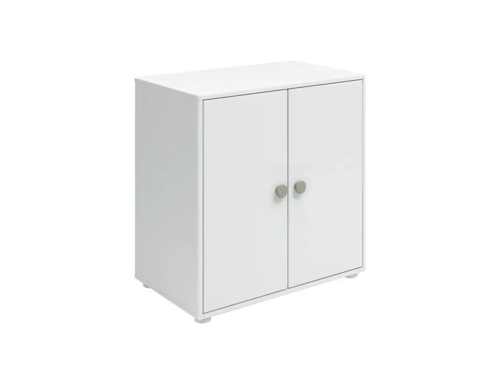 FLEXA Kleiderschrank, Schrankelement - 1 Regalboden, Roomie, Farbe: Weiß/Naturgrün