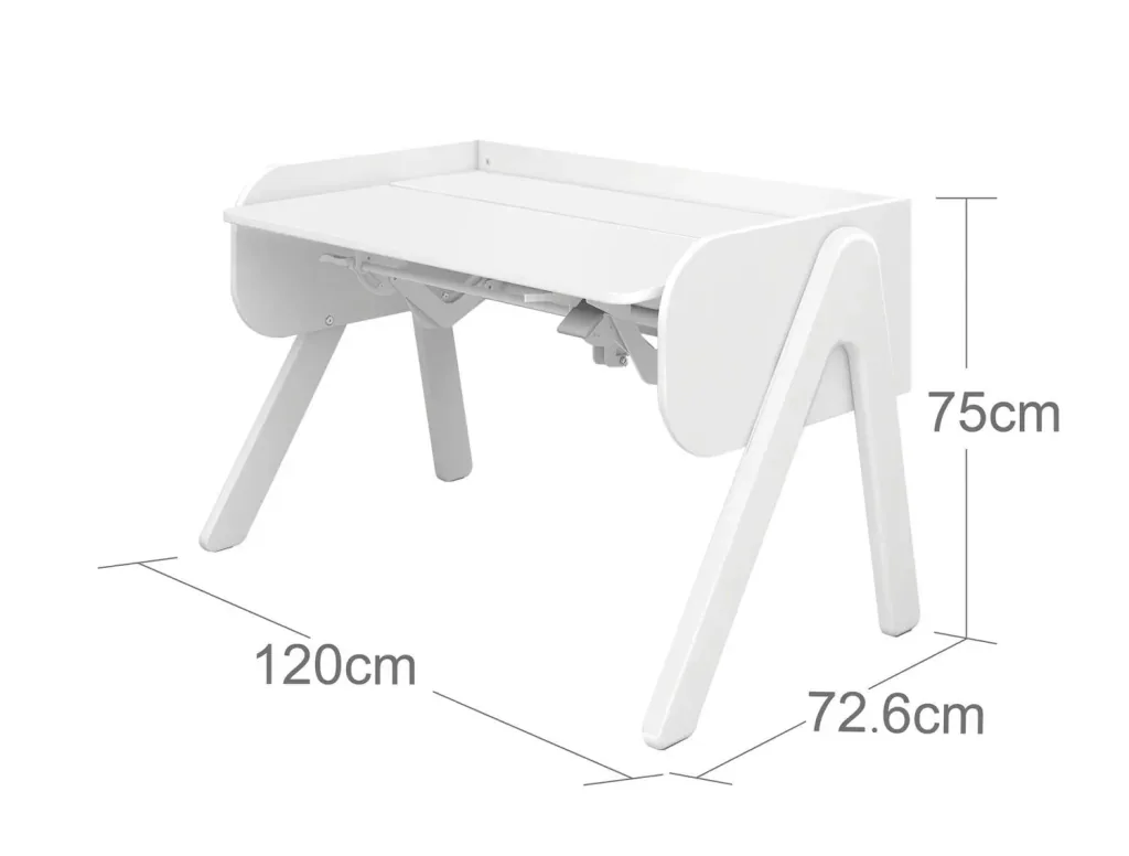 Flexa Schreibtisch - Woody, Study, holz, Farbe: weiss
