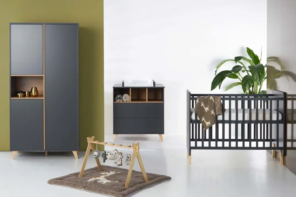Quax Loft 2 türiger Schrank anthrazit