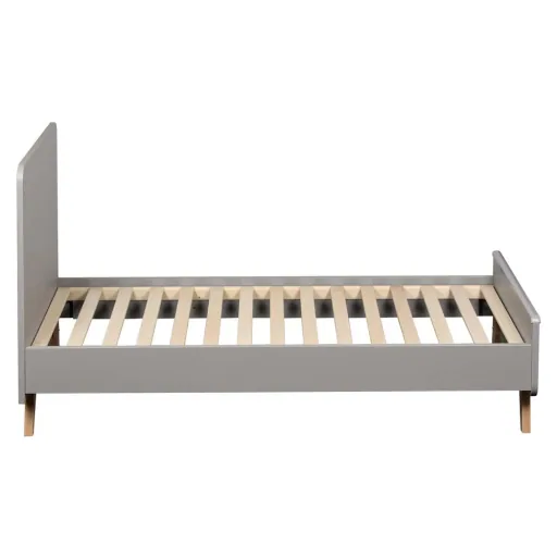 Quax Loft Babybett umbaubar grau 70 x 140