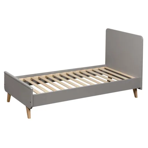 Quax Loft Babybett umbaubar grau 70 x 140