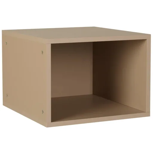 Quax Cocoon Kiste für Kleiderschrank Cocoon, Farbe Kiste: Moos braun/grün
