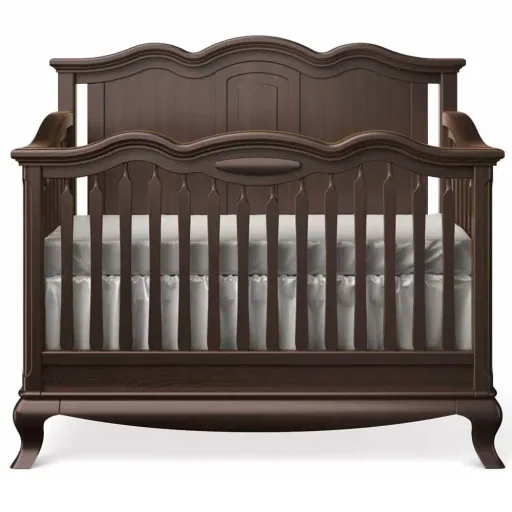 Romina Cleopatra Babybett umbaubar geschlossene Rückwand