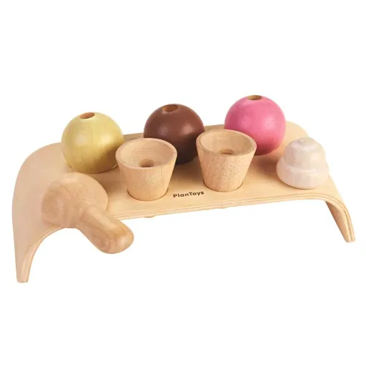 Plan Toys Spielzeug Eiscreme-Set Holz