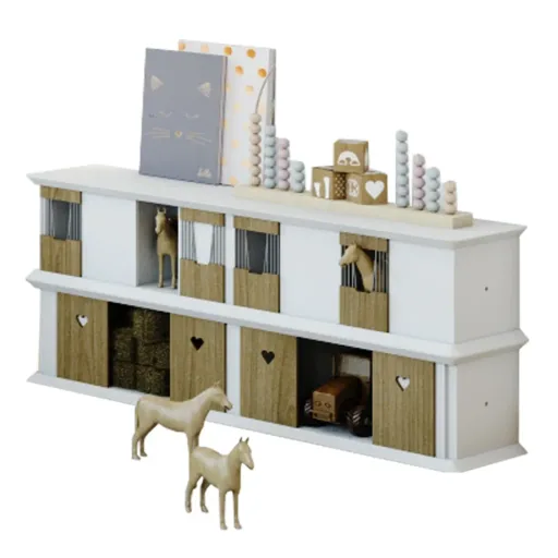 Mathy by Bols BOXES Regal Stall & Scheune groß blau
