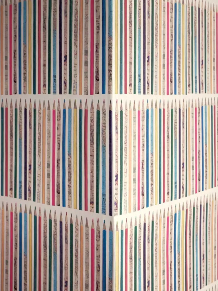 Little Sanderson Abracazoo Tapete Stifte blau