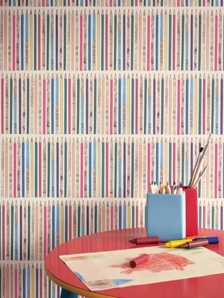 Little Sanderson Abracazoo Tapete Stifte blau