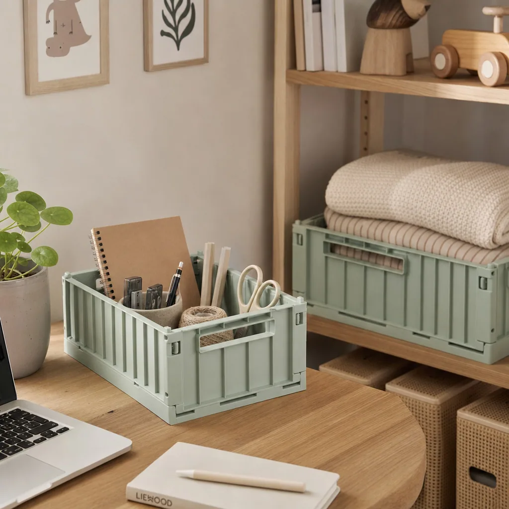 Liewood Aufbewahrungsbox "Weston" 2er-Pack S pfefferminz