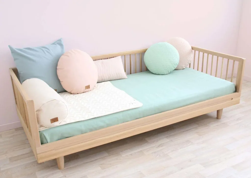 Nobodinoz Einzelbett "Pure" Eiche massiv