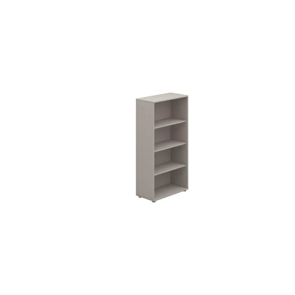 Flexa Bücherregal - Classic, mit 3 Regalbrettern, 72x138 cm, Farbe: Grau gewaschen