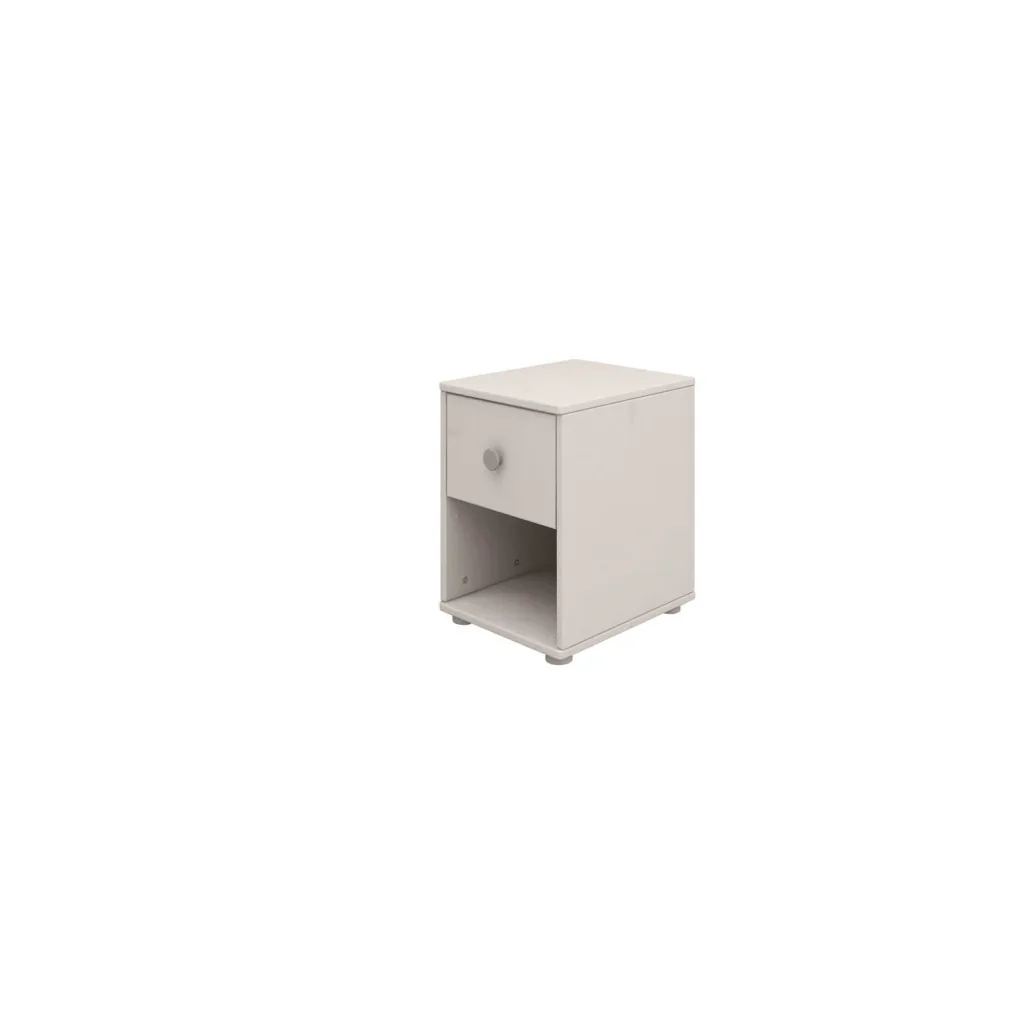 Flexa Kommode - Classic, mit 1 Schublade, 36x51,8 cm, Farbe: Grau gekalkt / Grau gekalkt / Naturgrün