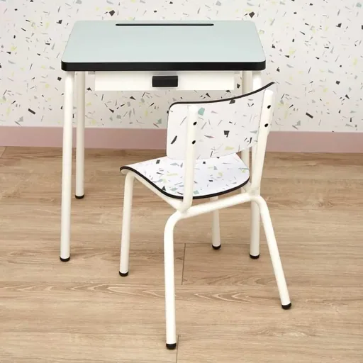 Gambettes Kindertisch/Schreibtisch Regine mint
