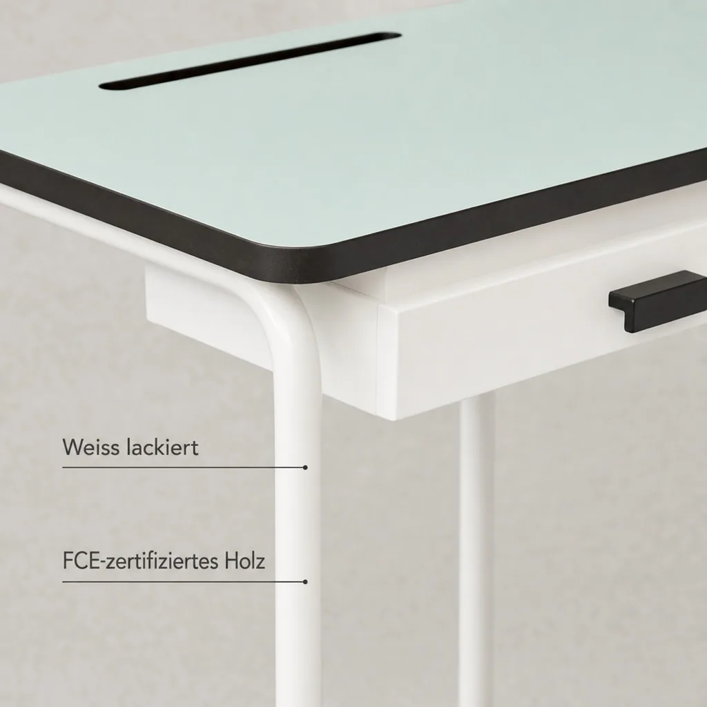 Gambettes Kindertisch/Schreibtisch Regine mint