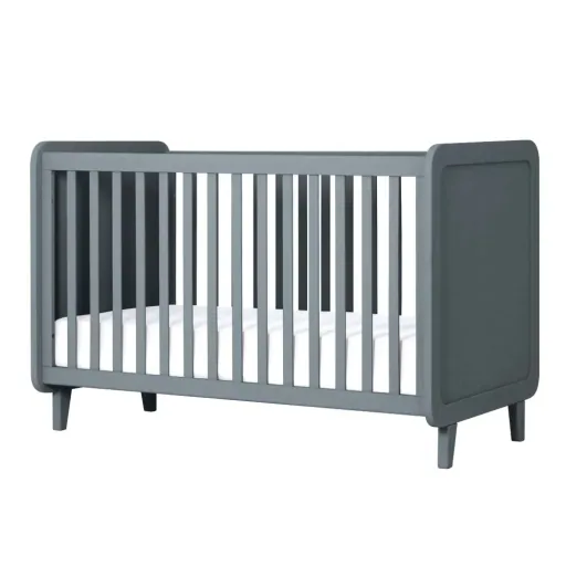 Laurette Babybett 70 x 140 cm Accroche Coeur, Farbe: taupe