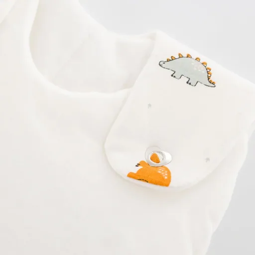 Träumeland Liebmich Baby Schlafsack, Schlummersack, Innenschlafsack - Dinolino, Grösse: 62/68